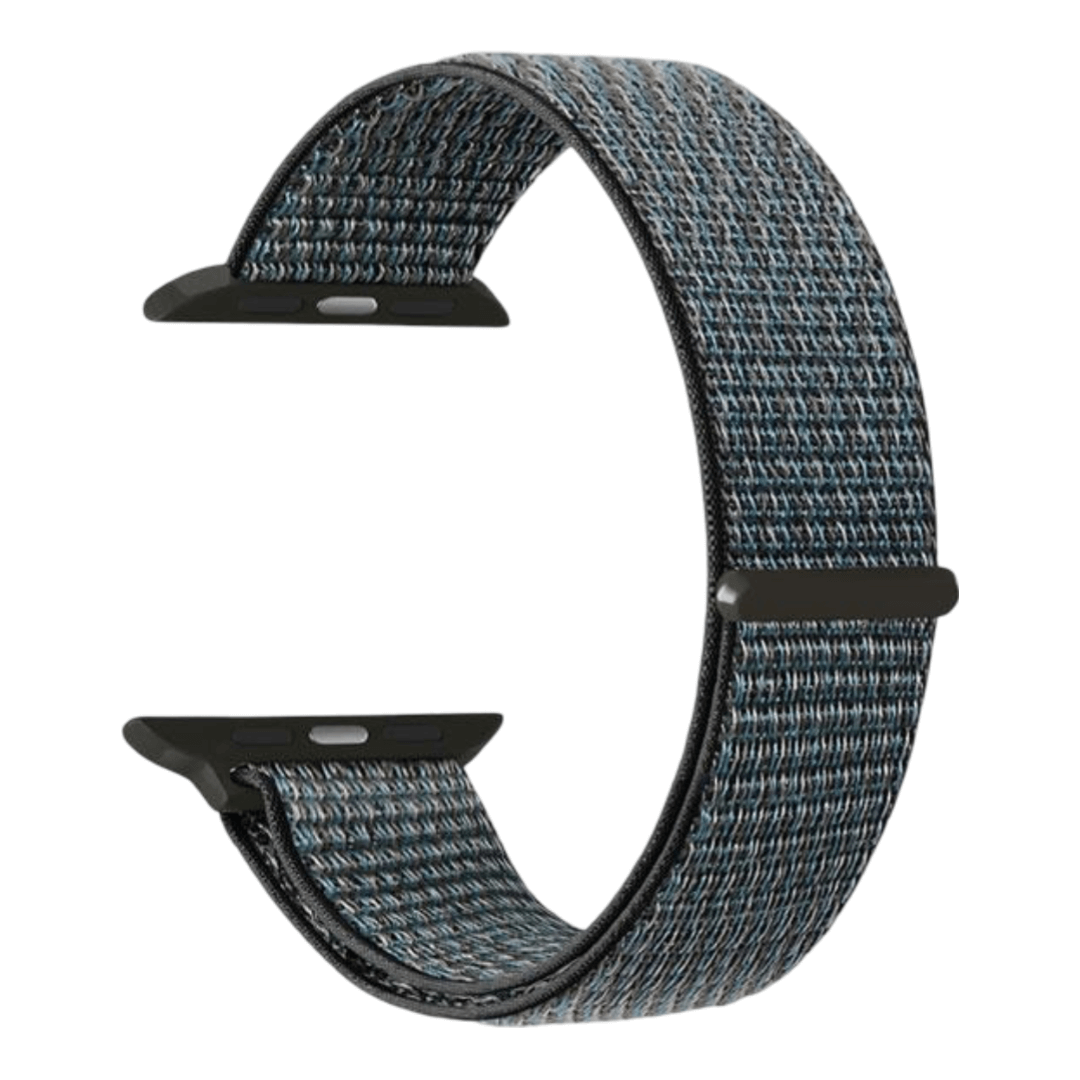 Gray nylon strap for Apple Watch 42/44/45/49mm
