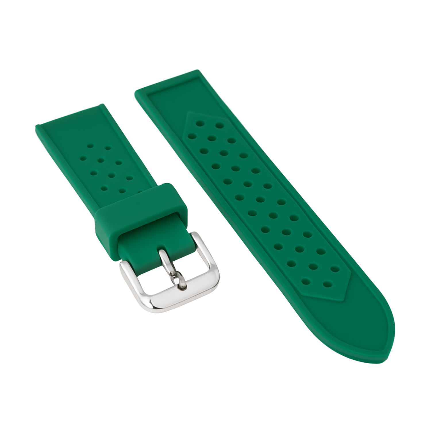 Green Exotic Silicone Strap