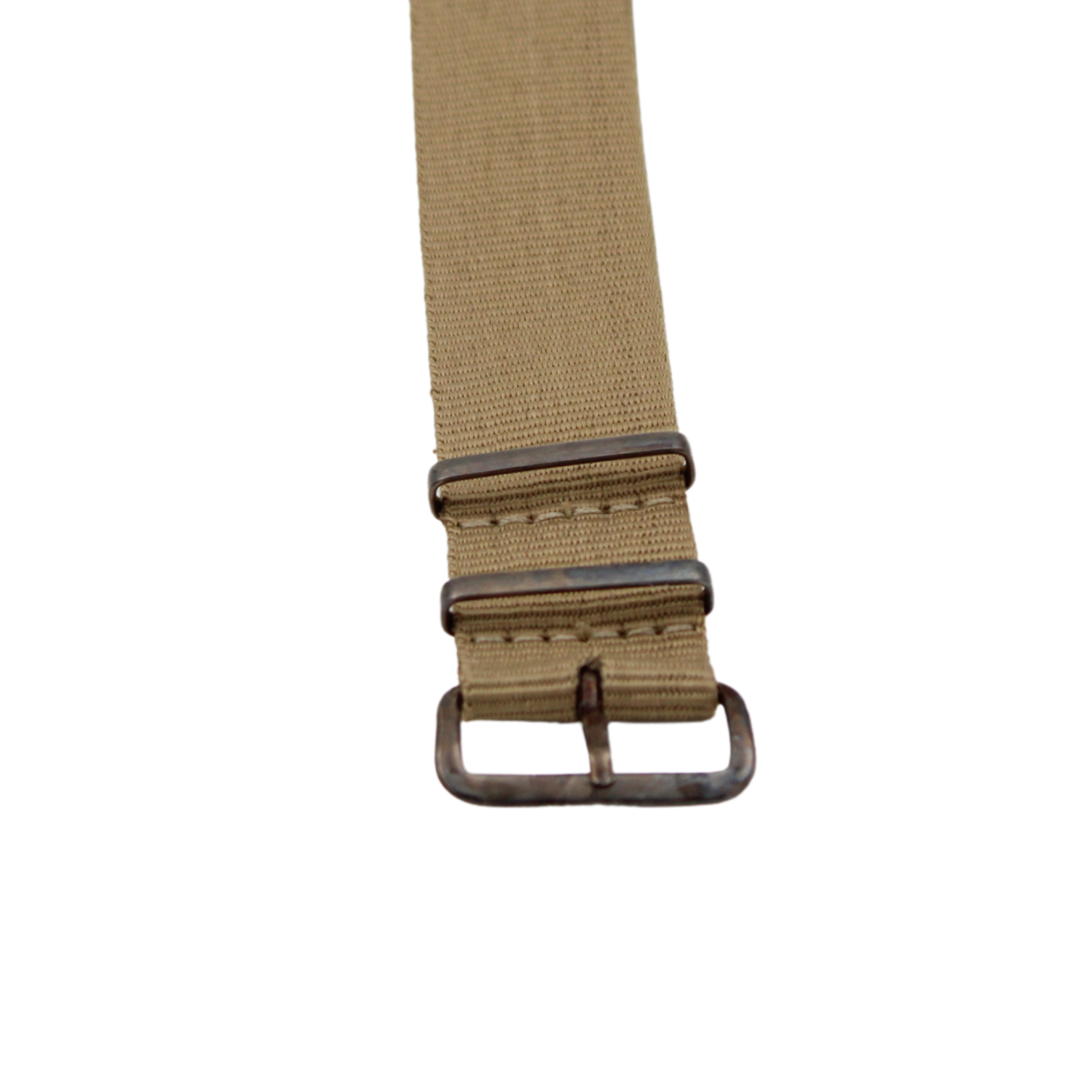 Khaki nato strap with gunmetal buckle