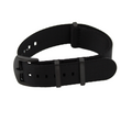 Black Seat belt Nato strap with PVD Buckle
