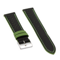 Sardegna Green leather strap