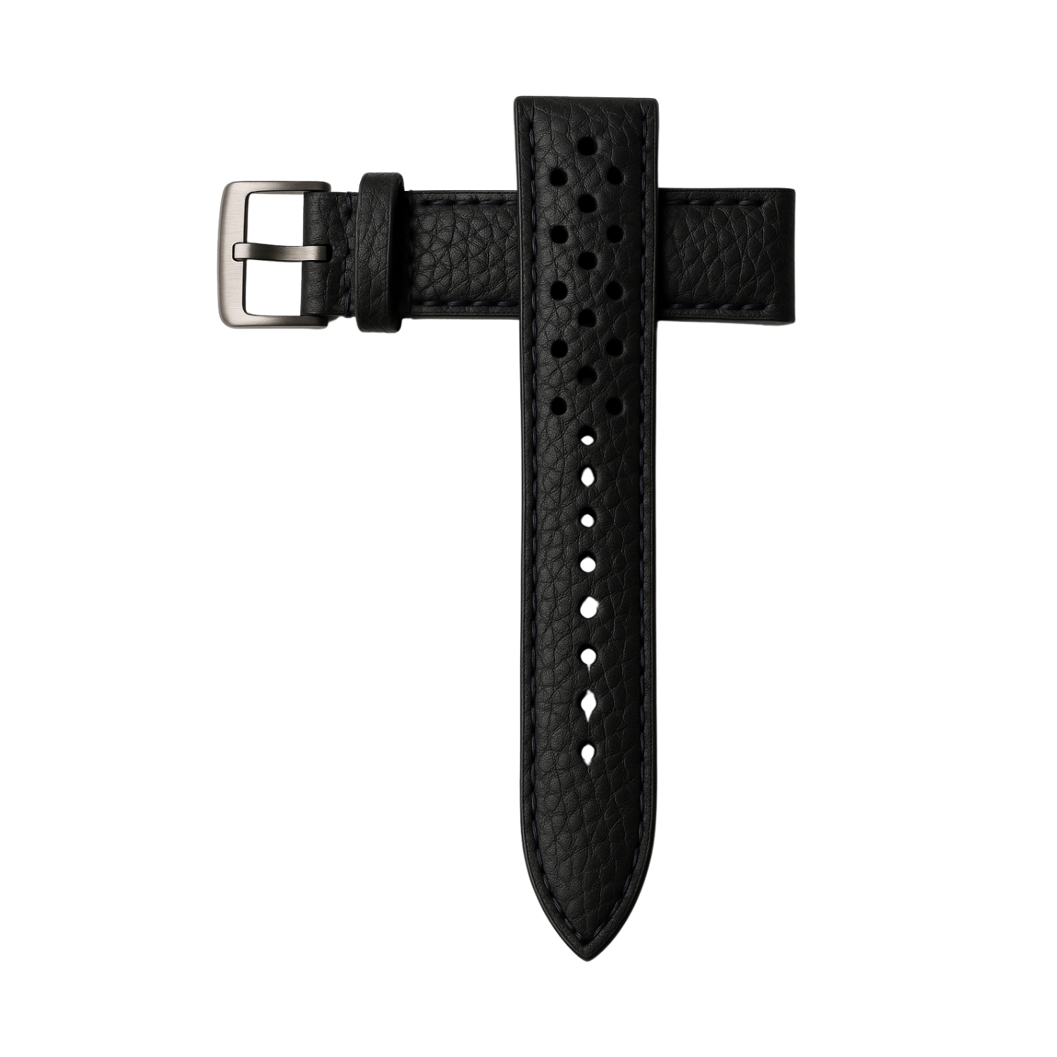 Grand Prix Rally Strap - black leather strap
