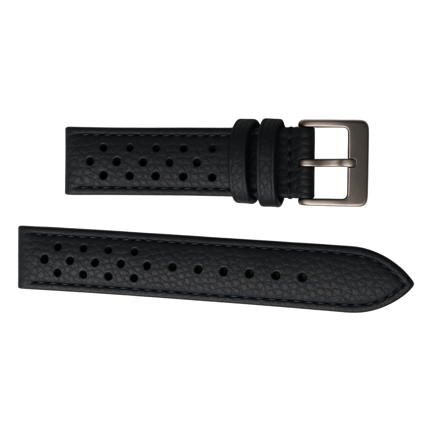 Grand Prix Rally Strap - black leather strap