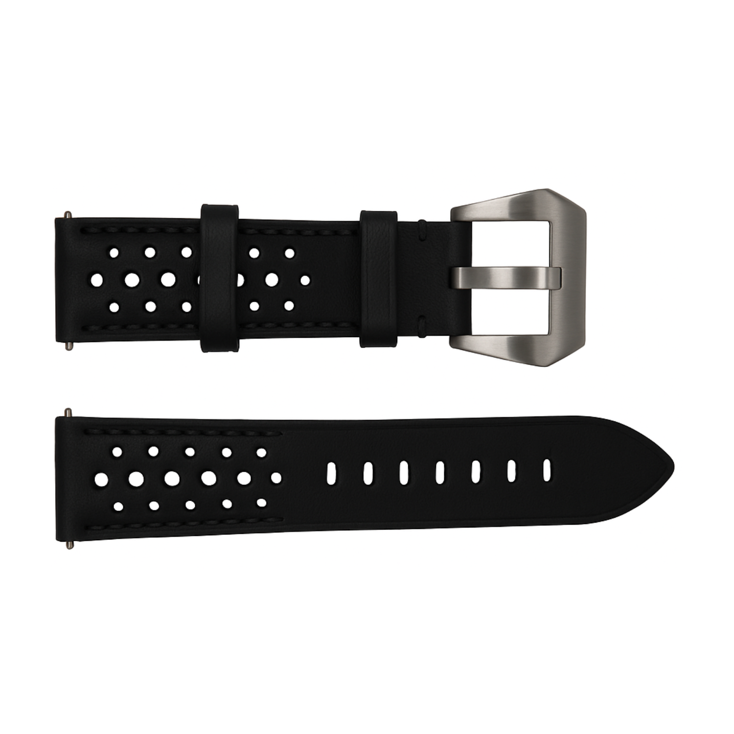New York - Leather strap in black