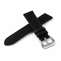 New York – Lederarmband in Schwarz