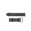 Graues Lederarmband mit schwarzen Details – Martu Leder