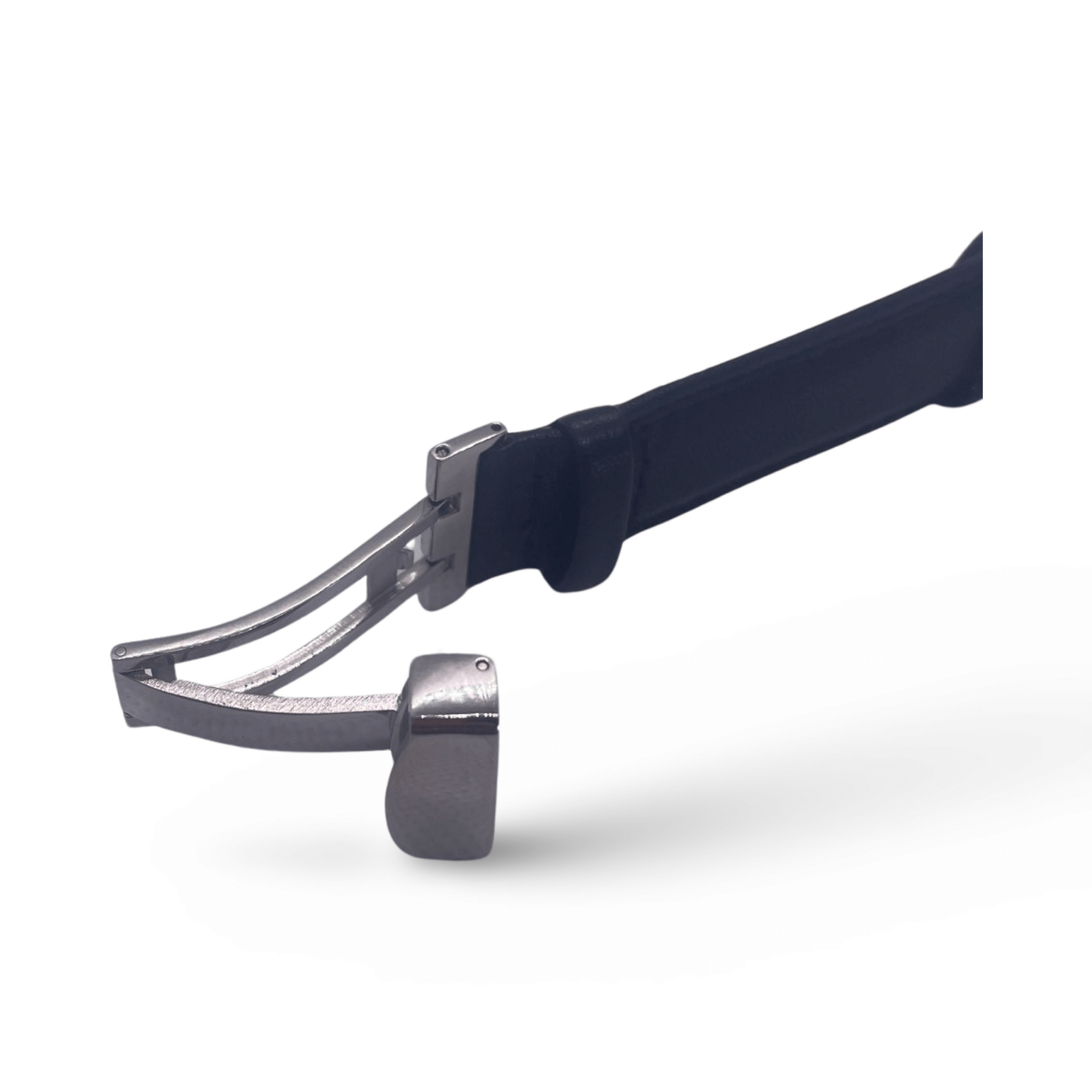 Naples watch strap with butterfly buckle