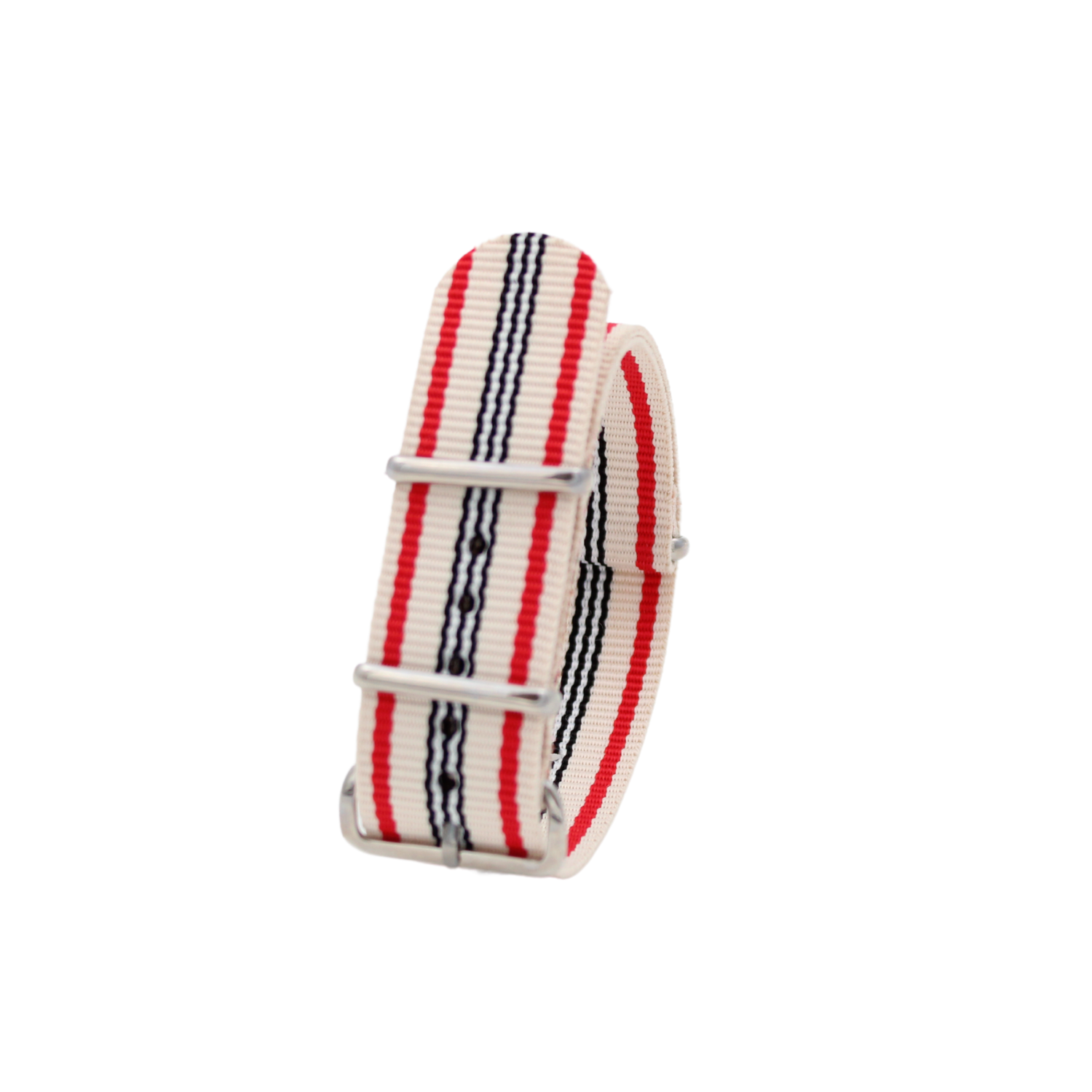 Nato strap White/red/blue