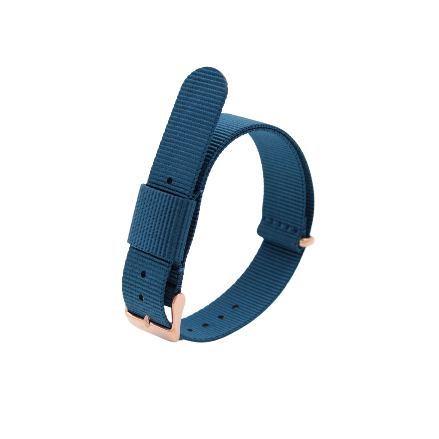 Nato strap Rose gold blue