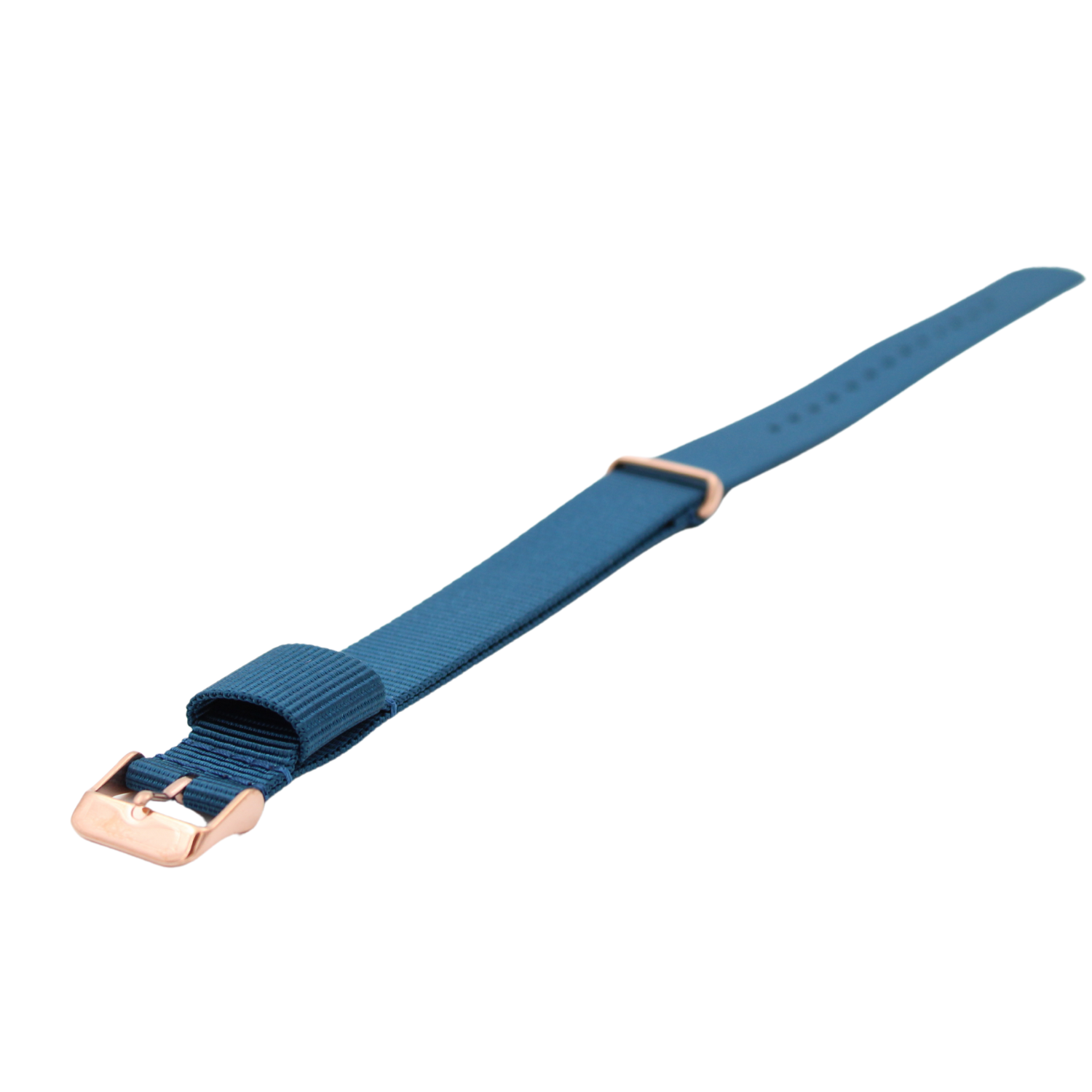Nato strap Rose gold blue