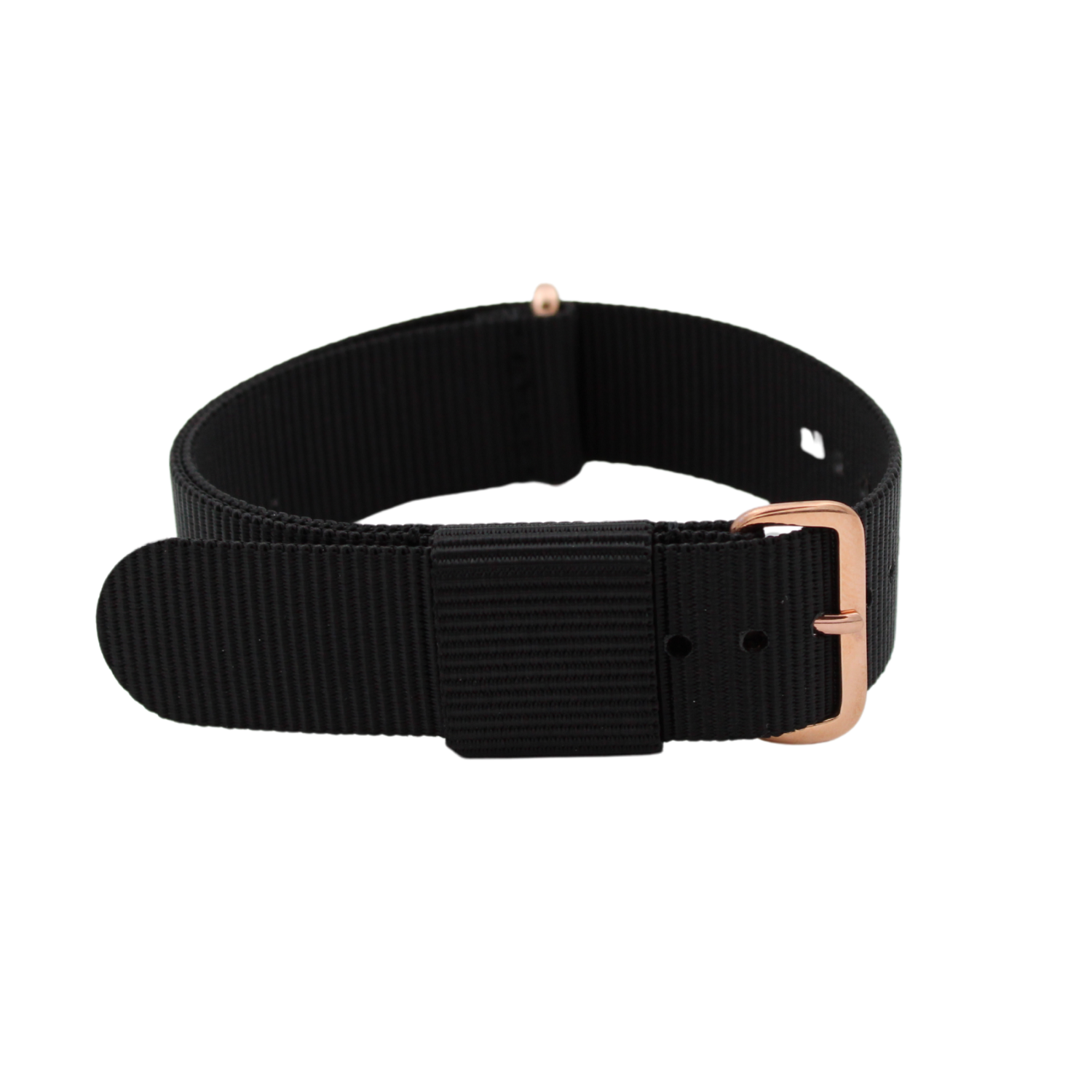 Nato strap Rose Gold Black 20mm
