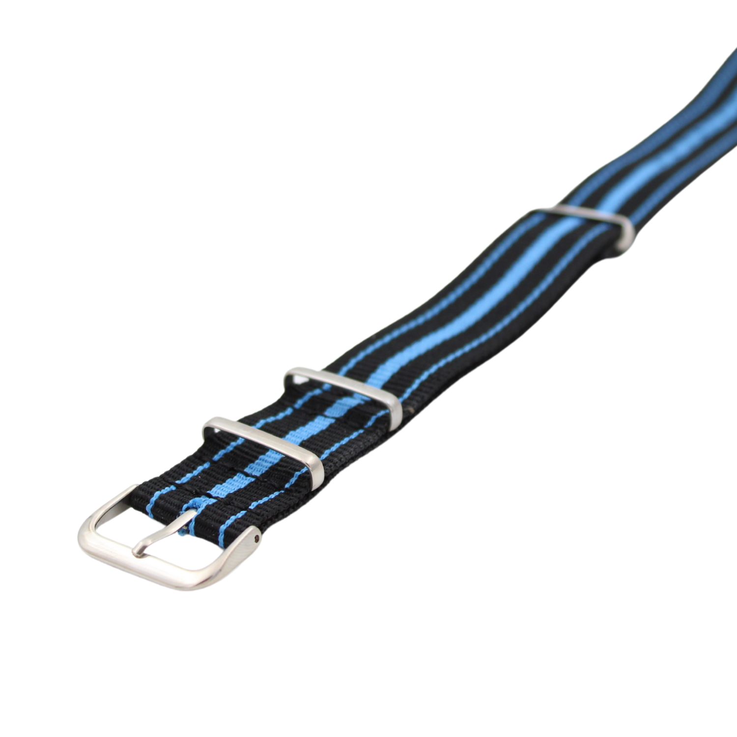 NATO Strap Black / blue