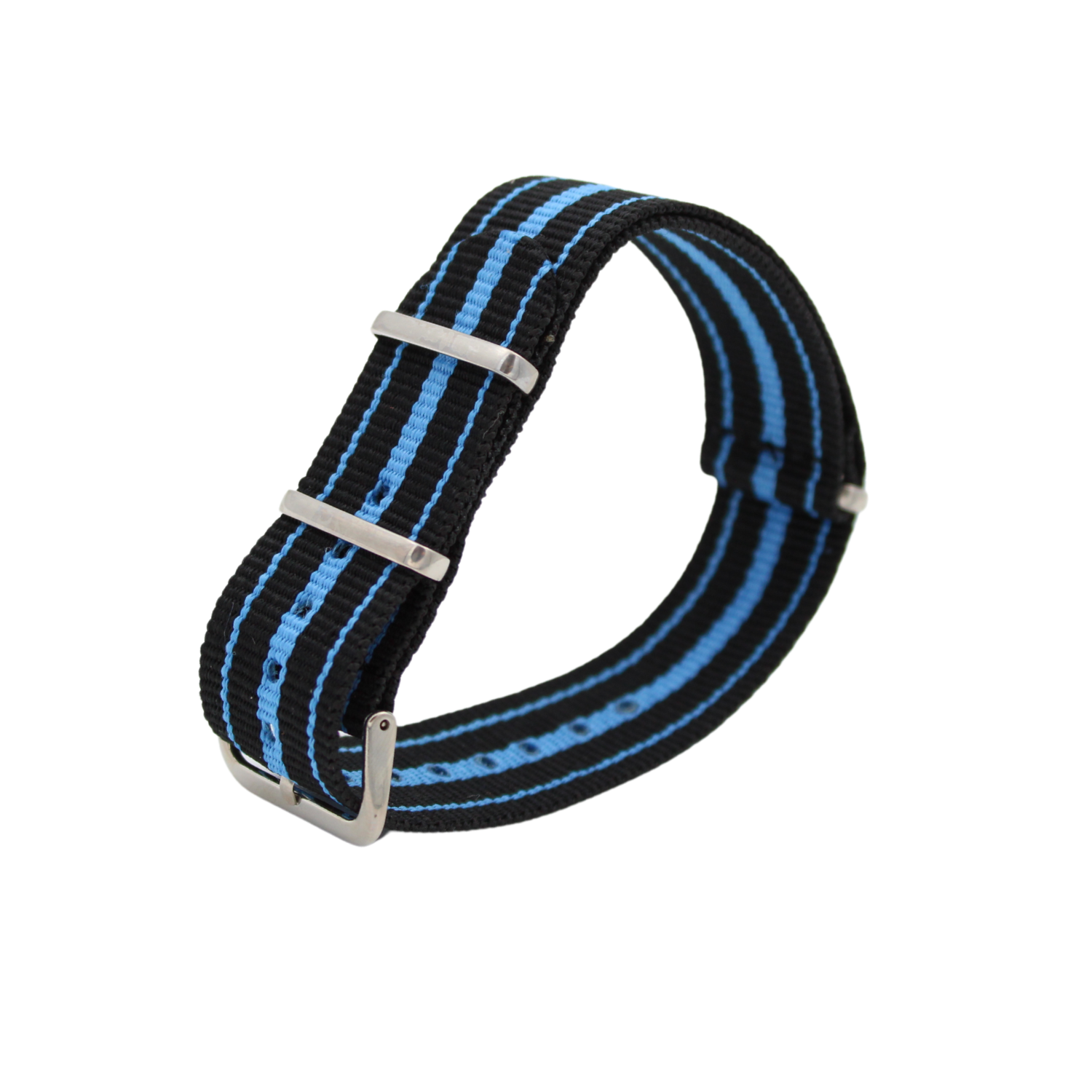 NATO Strap Black / blue