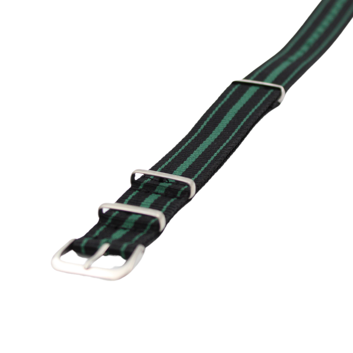 NATO Strap forest - Black/green