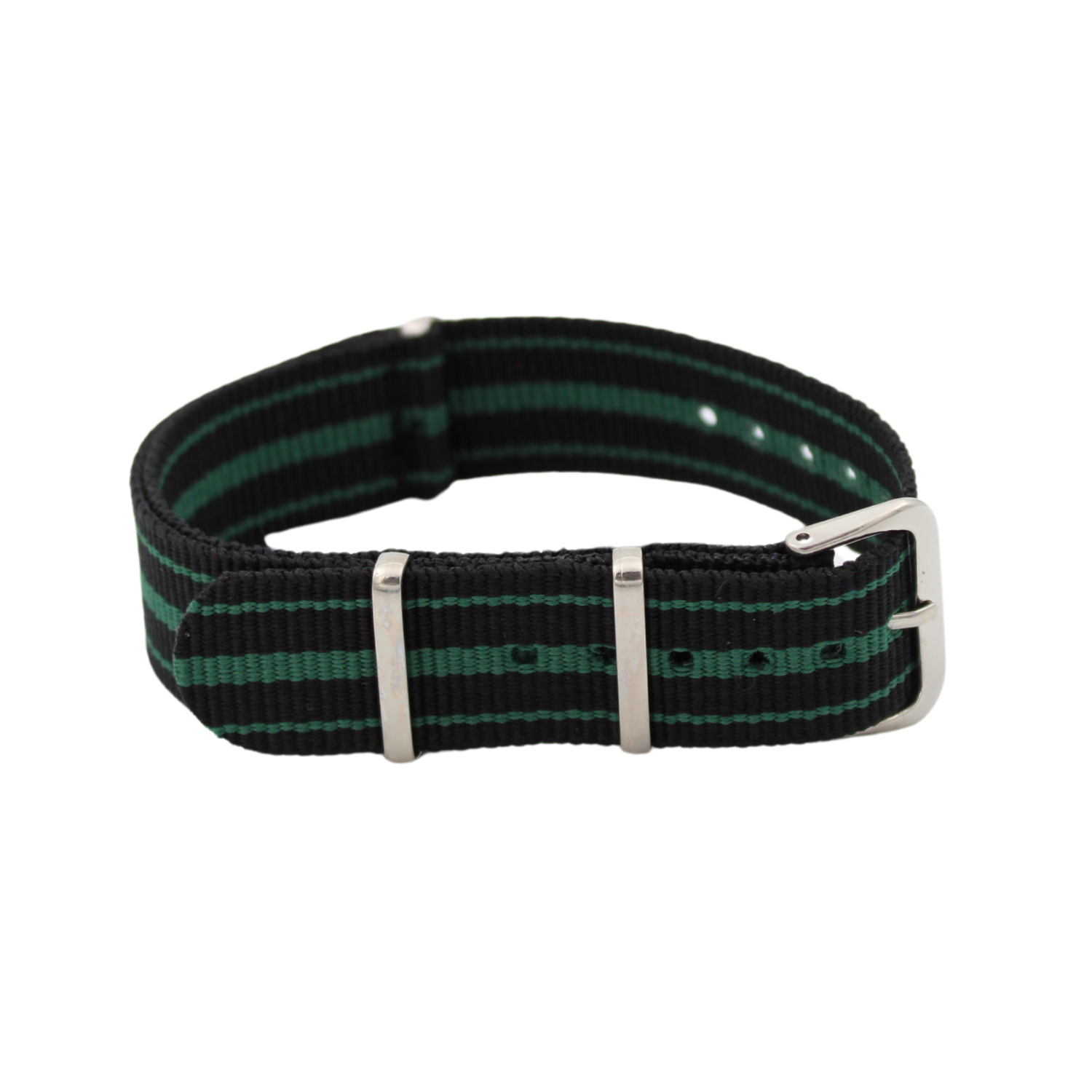 NATO Strap forest - Black/green