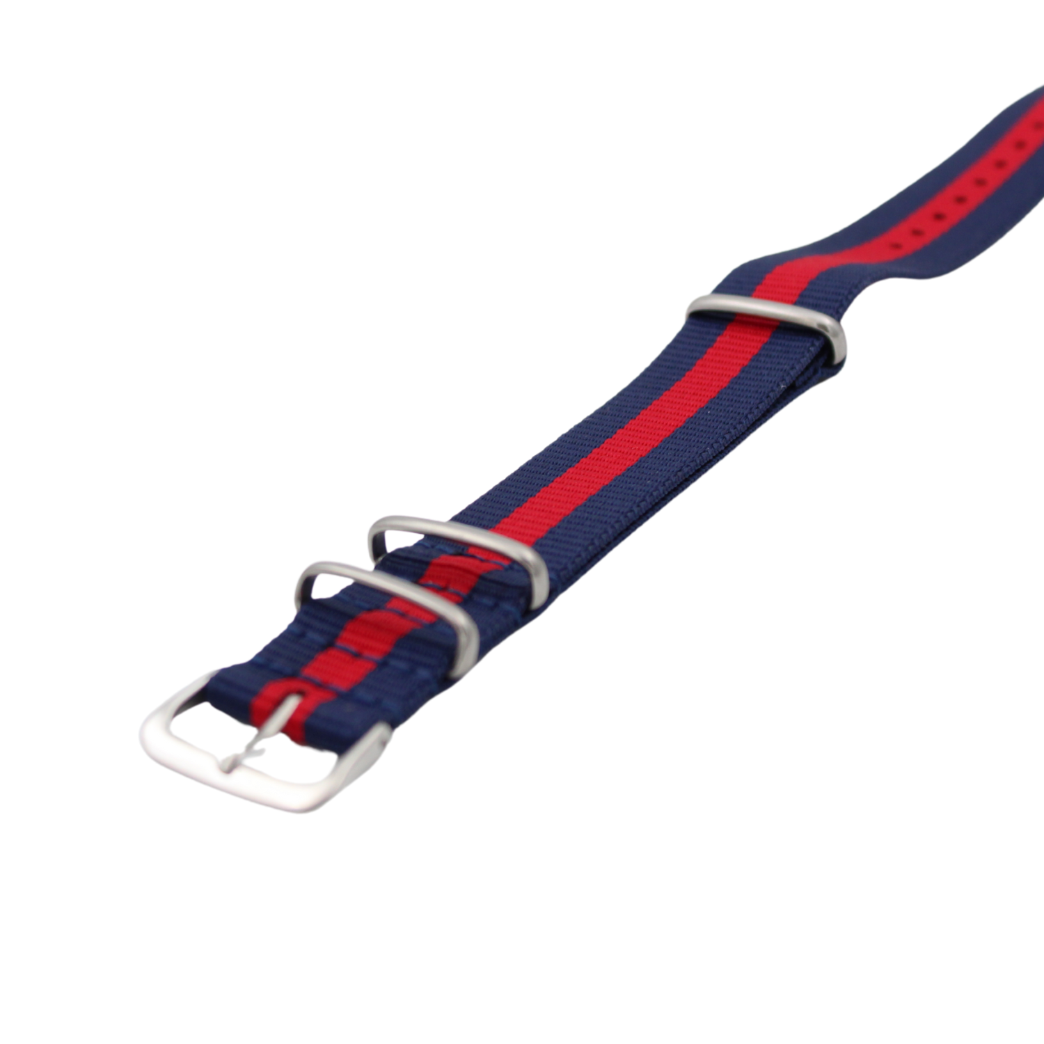 NATO Strap Blue/red