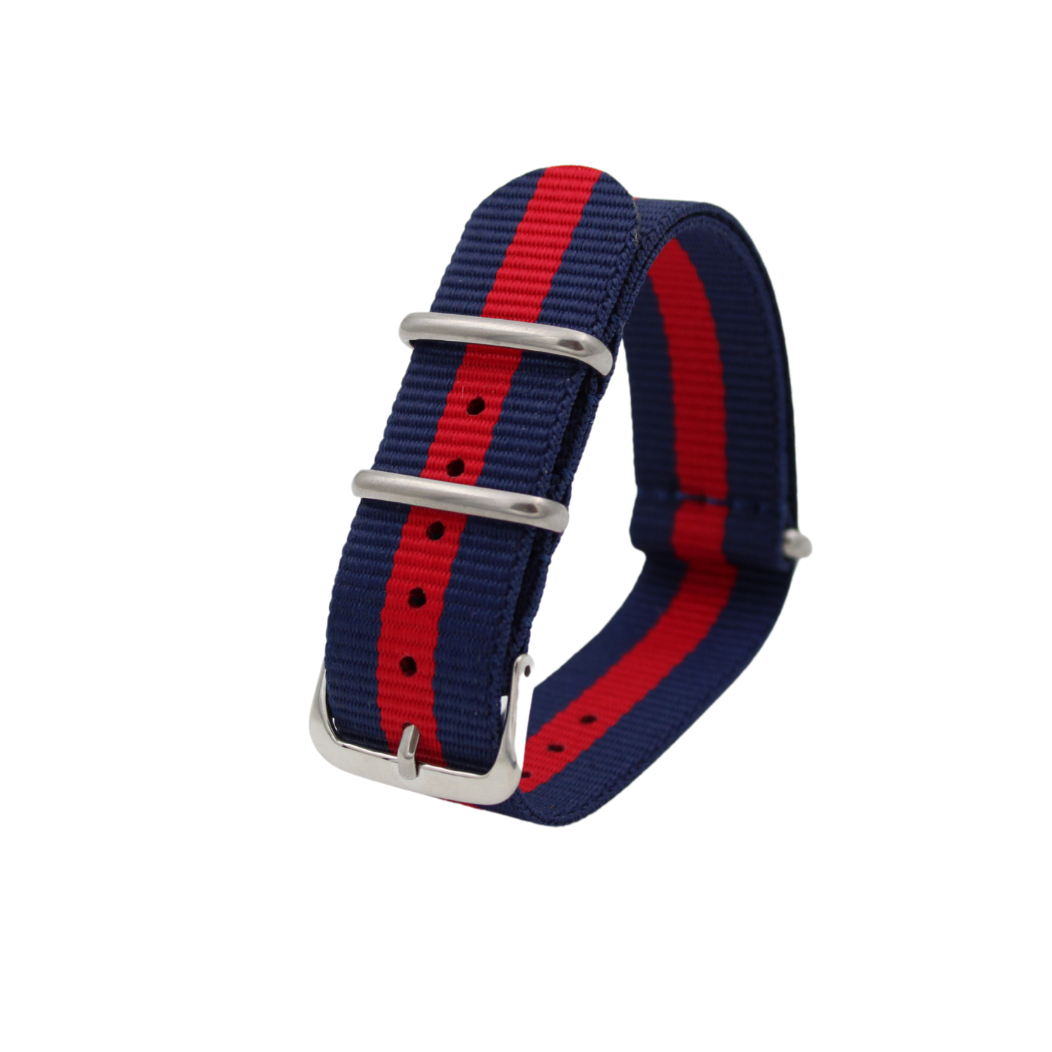 NATO Strap Blue/red