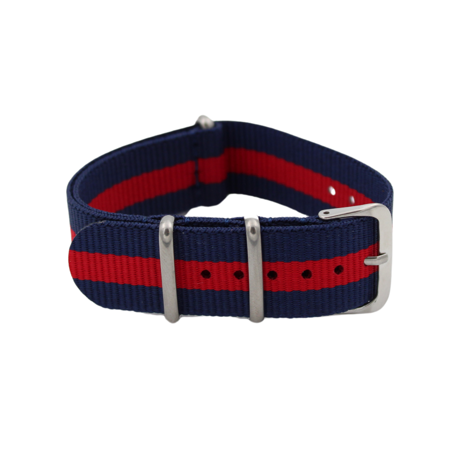 NATO Strap Blue/red