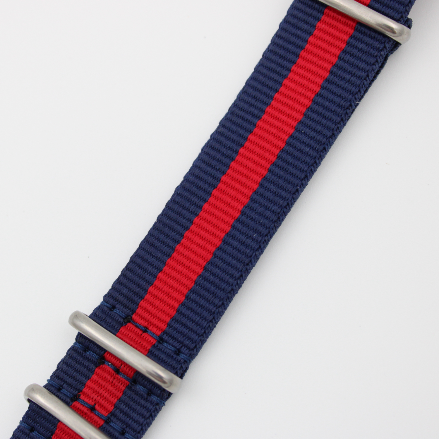 NATO Strap Blue/red