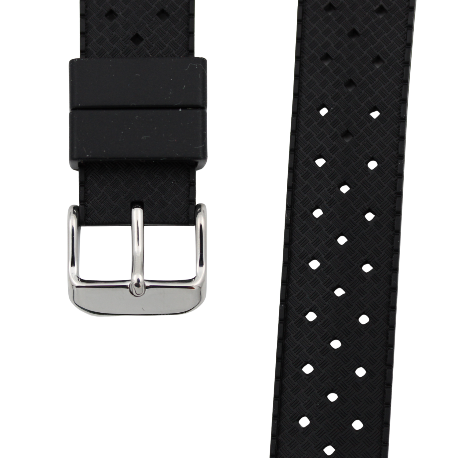 Black Exotic Silicone Strap