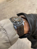 Tweed Strap Braun