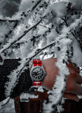 NATO Strap 20MM Red/white crosses (Switzerland)