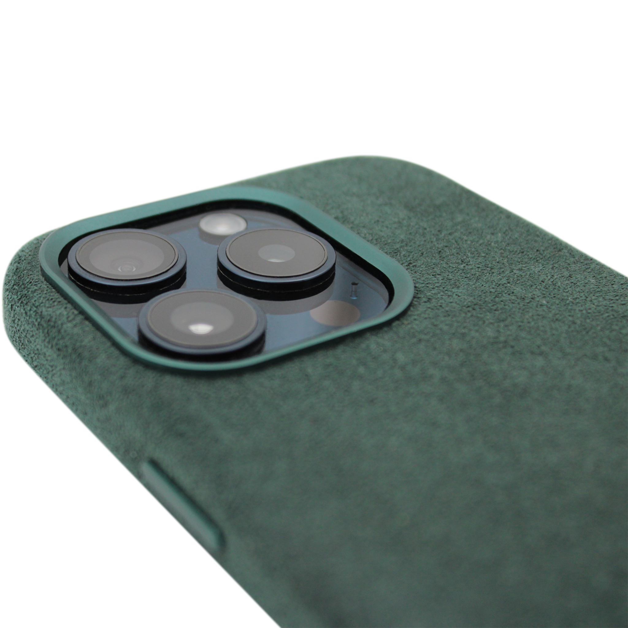 PROTARA Alcantara iPhone 16 Pro Max deksel - Expedition Green