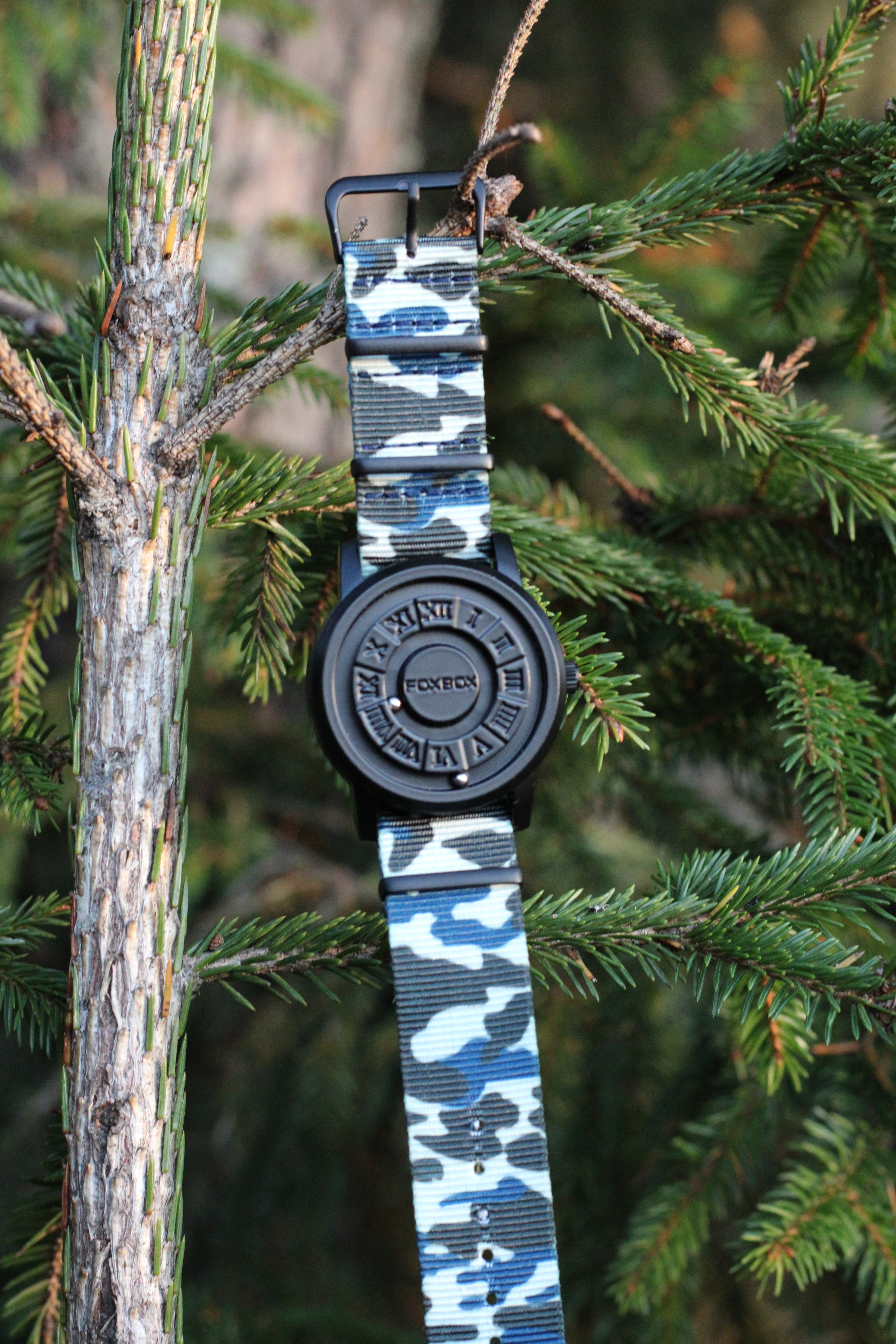 Nato Strap - ocean camouflage