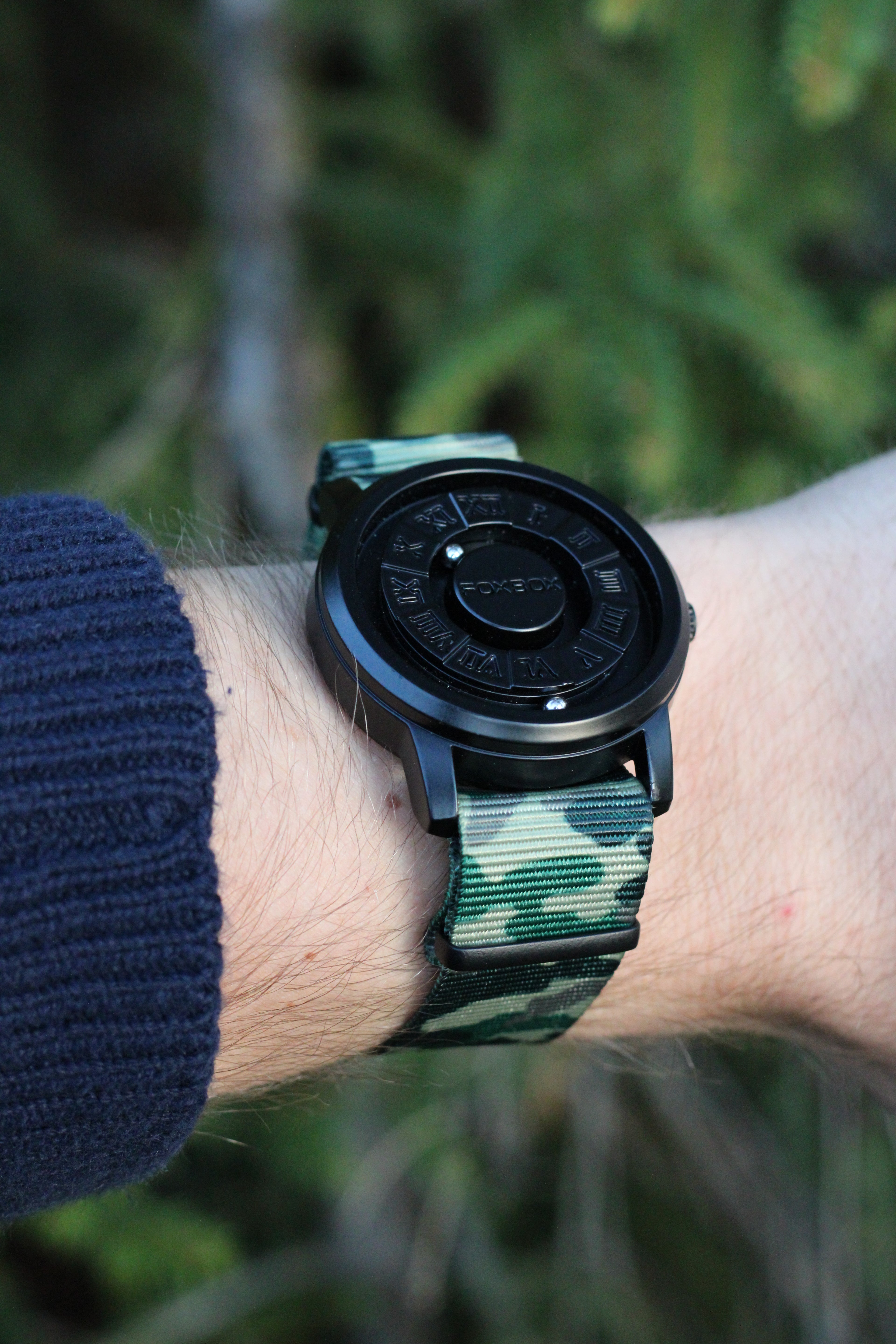 Nato Strap - Woodland camouflage