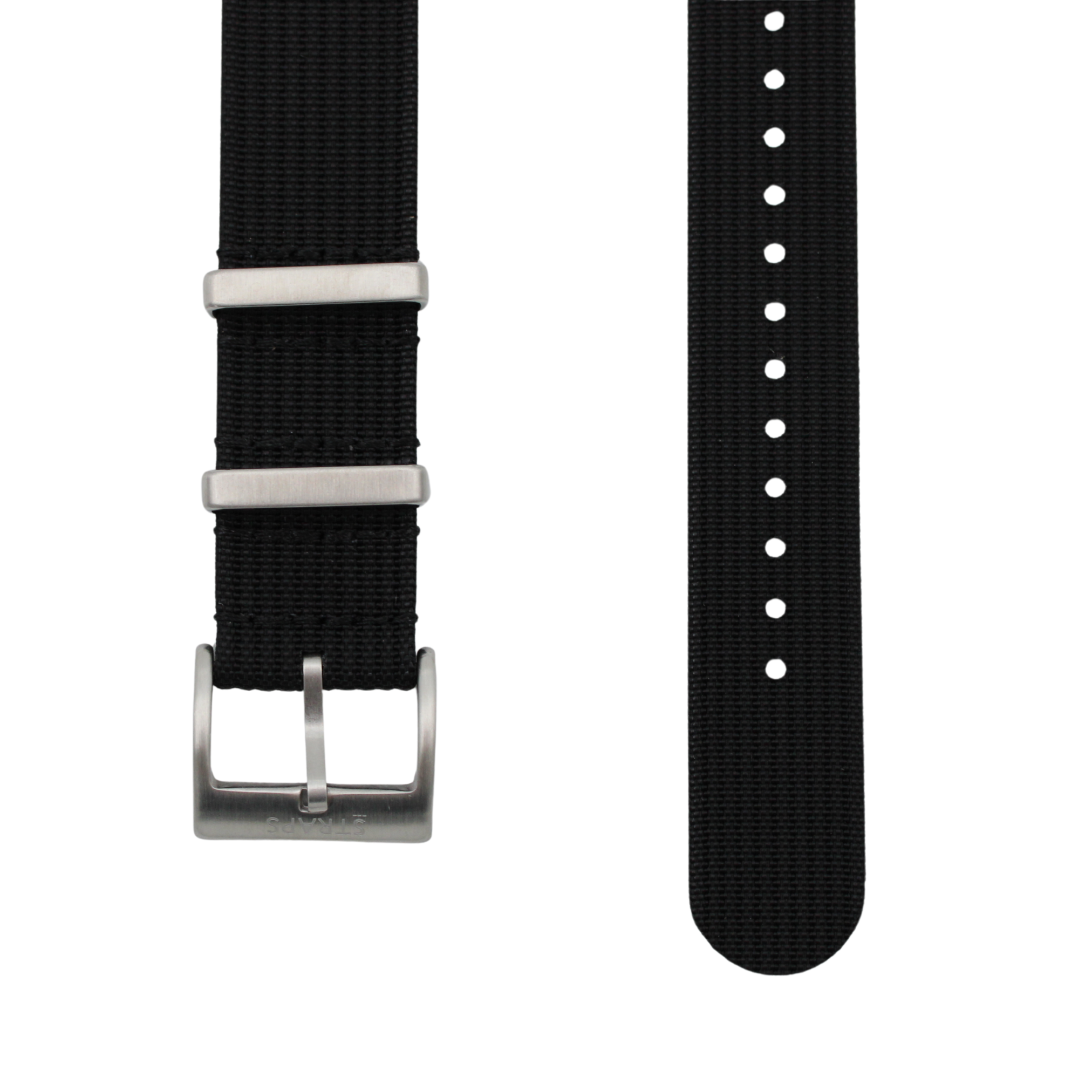 Ribbed Nato - Svart - Signature Collection