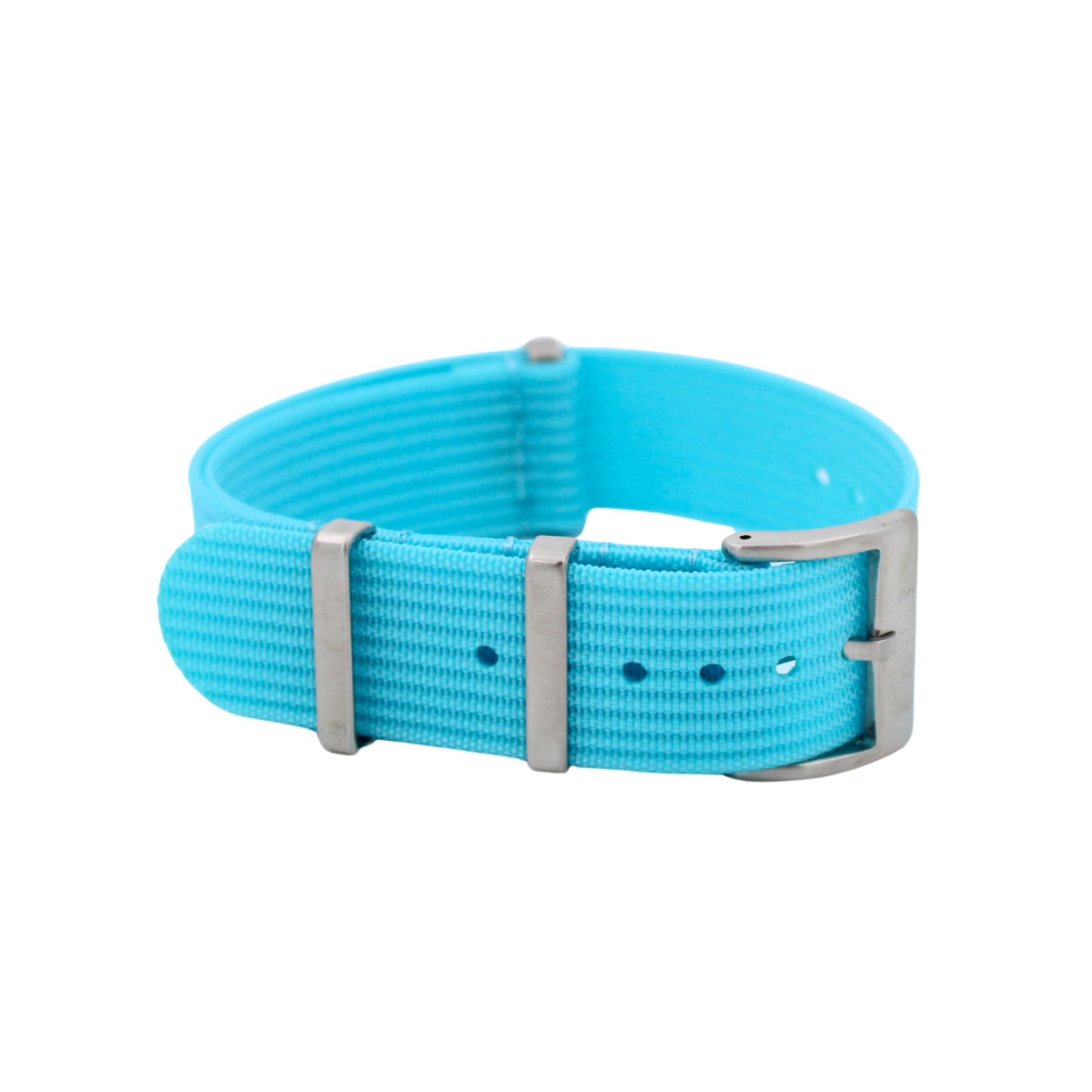 Ribbed Nato - lys blå - Signature Collection