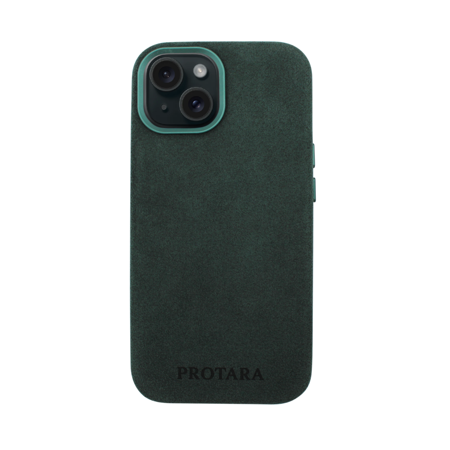 PROTARA Alcantara iPhone 15 deksel - Expedition Green