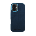 PROTARA Alcantara iPhone 16 cover - Ocean Voyage Blue