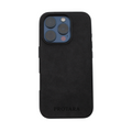 PROTARA Alcantara iPhone 16 Pro Max Hülle – Mitternachtsschwarz
