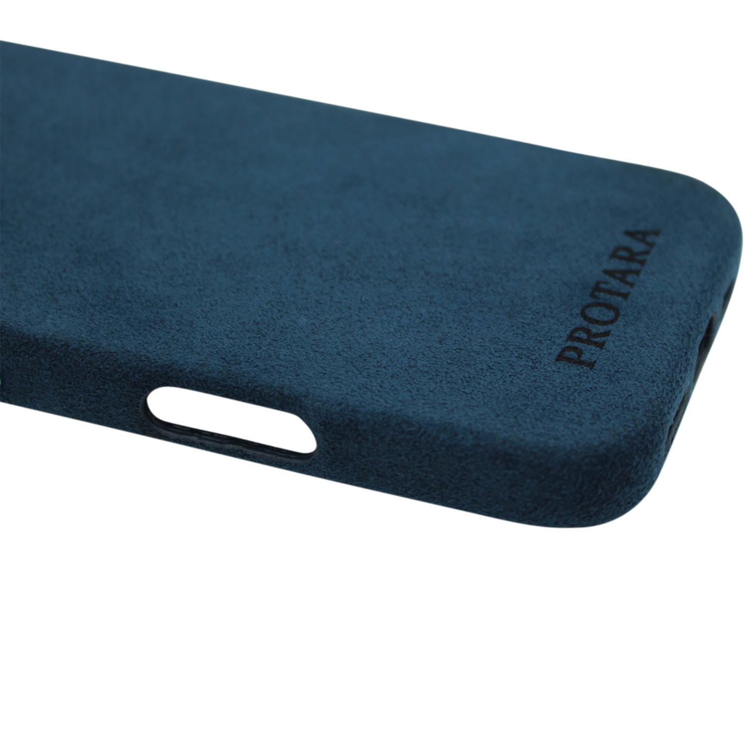 PROTARA Alcantara iPhone 16 deksel - Ocean Voyage Blue